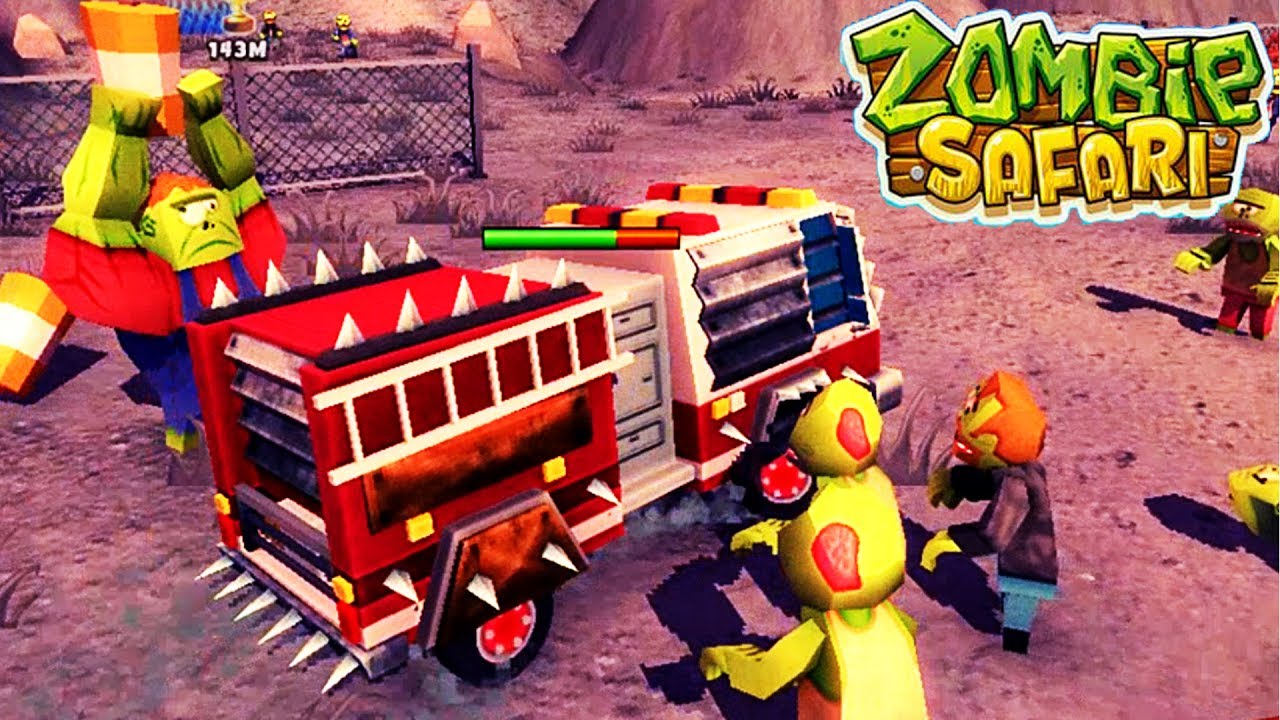 МАШИНЫ ПРОТИВ ЗОМБИ zombie safari #11 ВИДЕО прохождение VIDEOS games