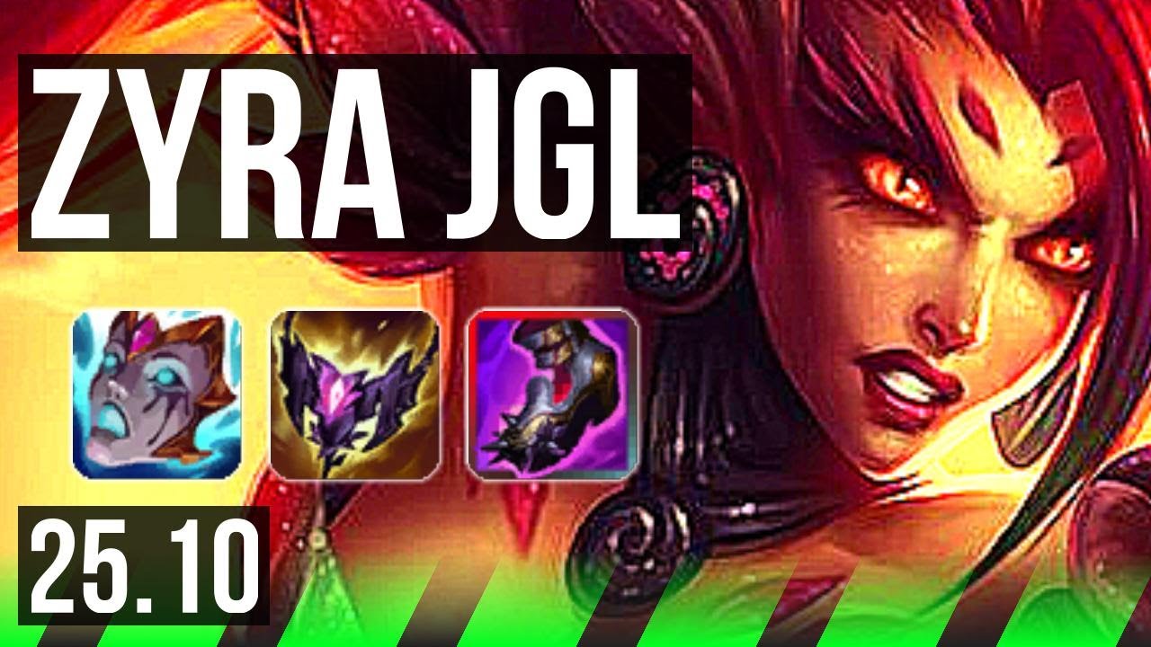 ZYRA vs MASTER YI (JGL) | 10/2/11 | KR Grandmaster | 25.10