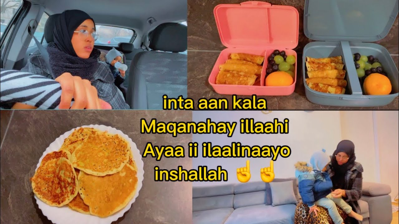 School morning routine by nasriinOfficial🥰 wax wallbo illahi lagu amaansado ma lumaan Alx Alx🤲