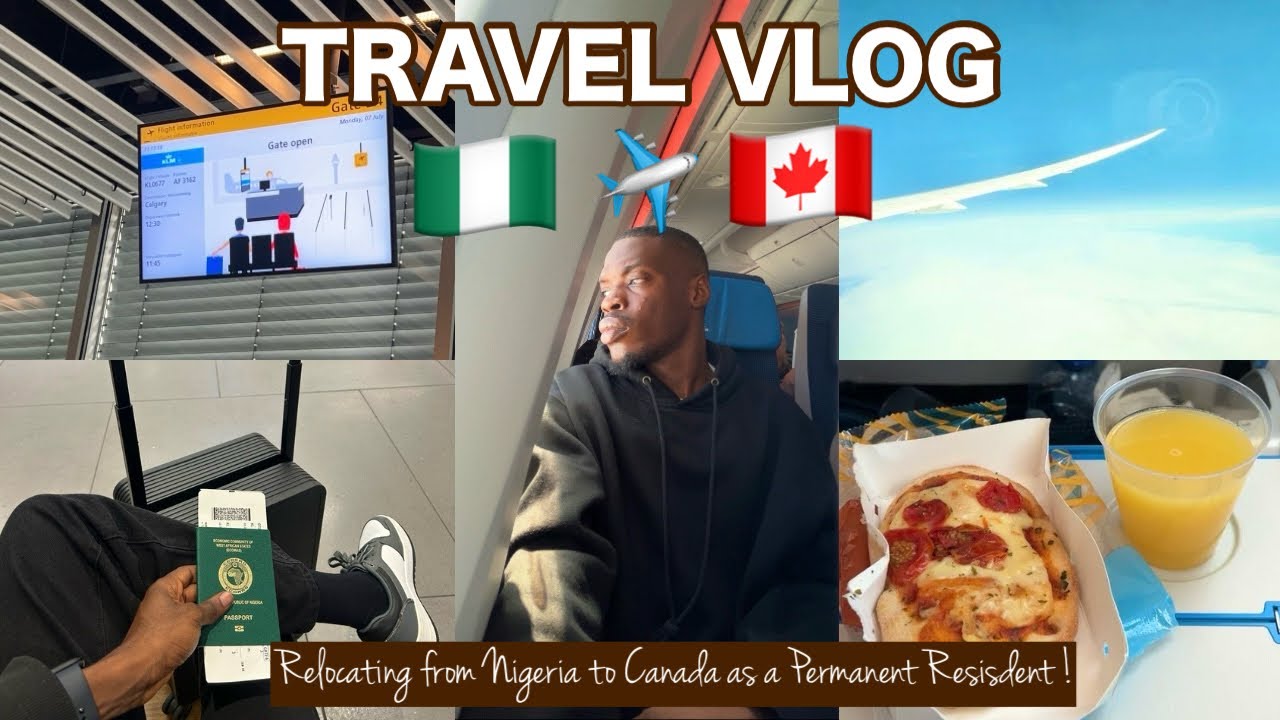 ПЕРЕЕЗД ИЗ НИГЕРИИ🇳🇬 В КАНАДУ🇨🇦 НА ПОСТОЯННОЕ МЕСТО ЖИТЕЛЬСТВА В 2025 ГОДУ | Моё одиночное 22-час...