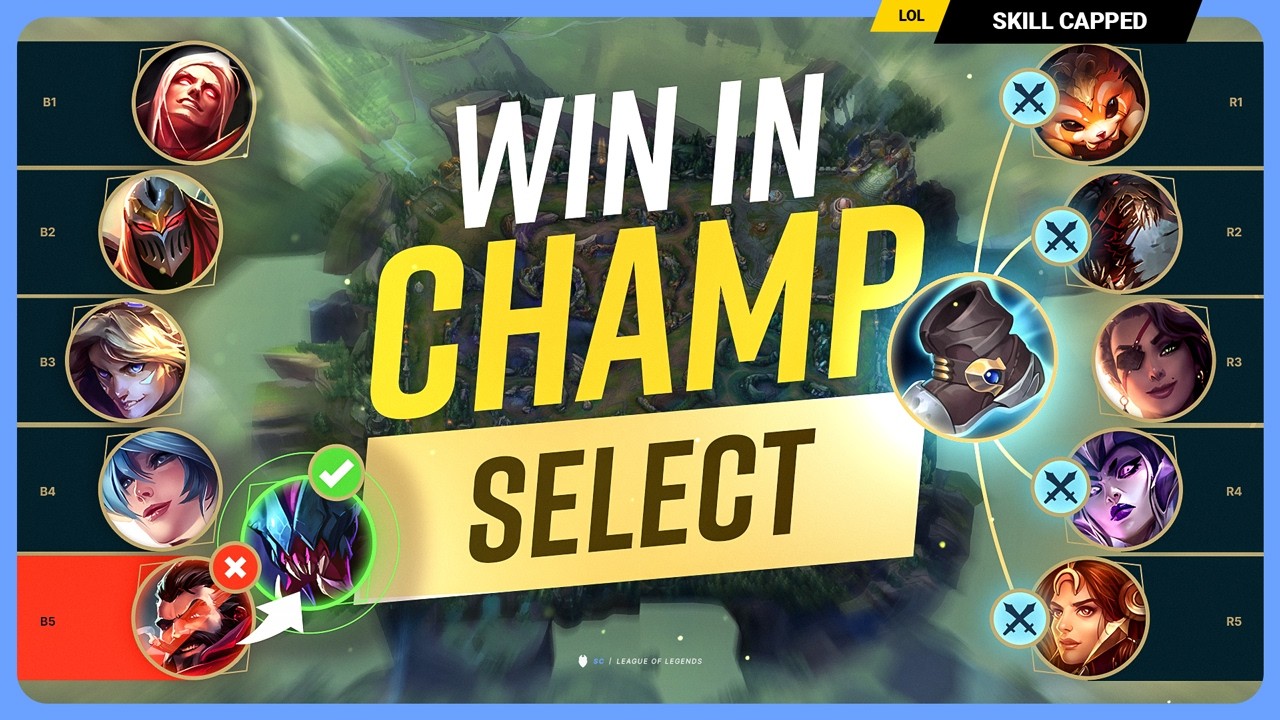 The Champion Select TRICKS That Make Climbing EASY - League of Legends