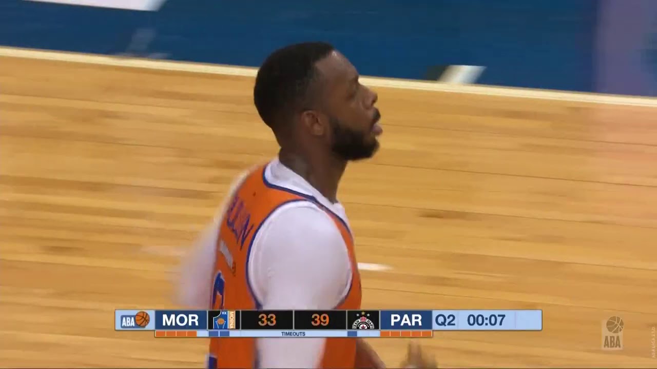 ABA Liga 2020/21 highlights, Round 9: Mornar - Partizan NIS (5.12.2020)