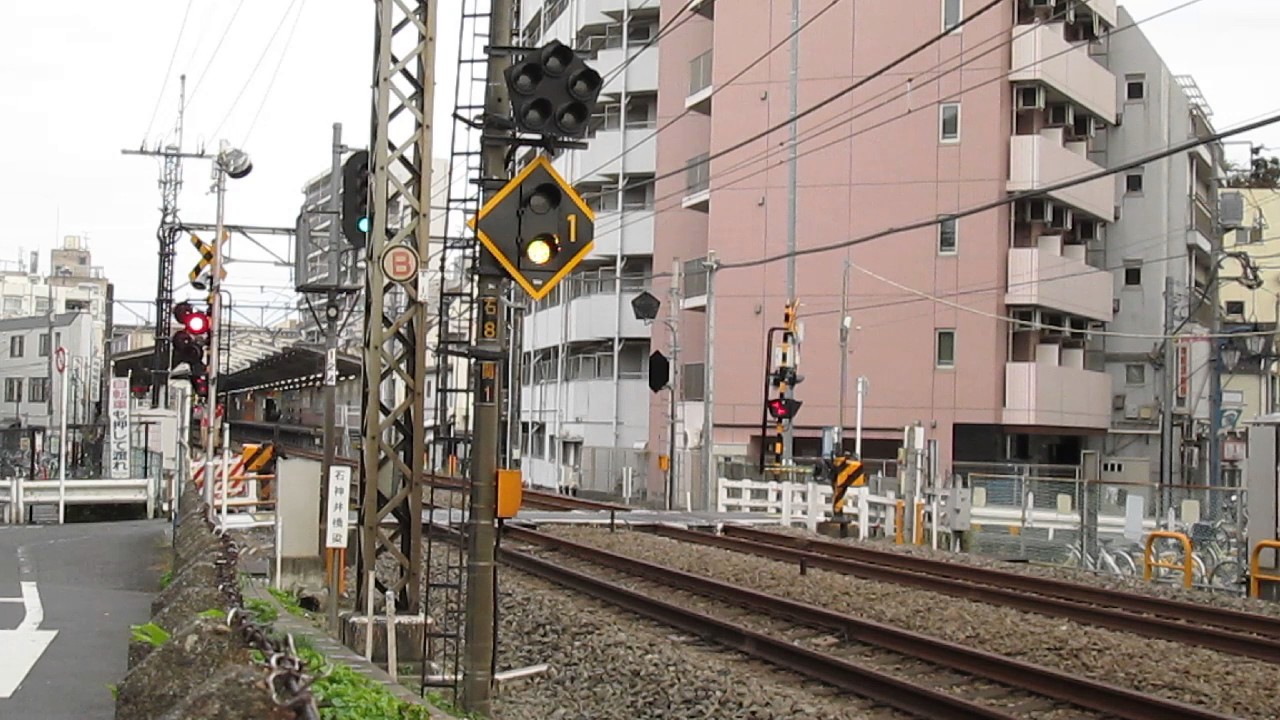 踏切動作反応灯　西武鉄道①