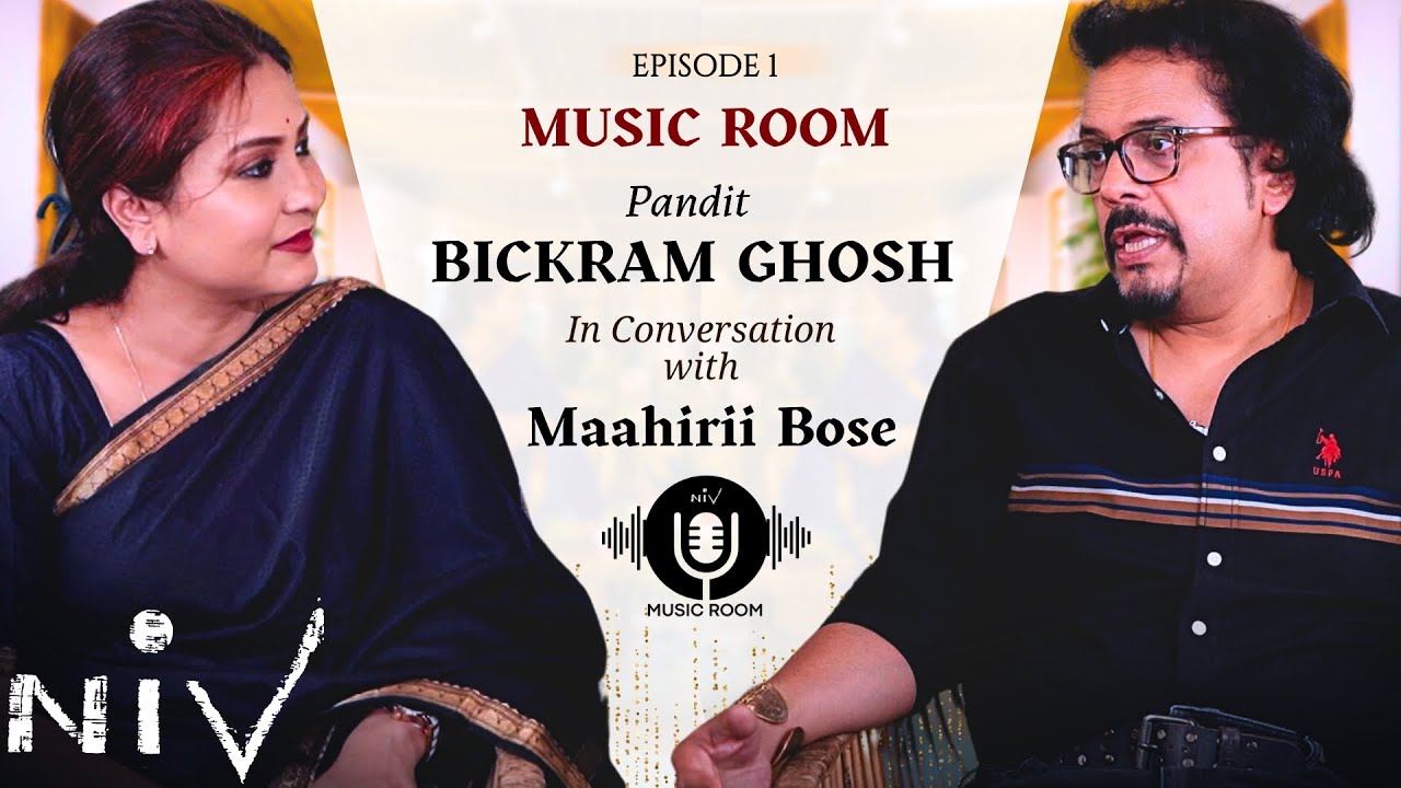 Pt.Bickram Ghosh on Guru, Sangat, Childhood & Rhythm Life Connect | Maahirii Bose |  NIV Music Room
