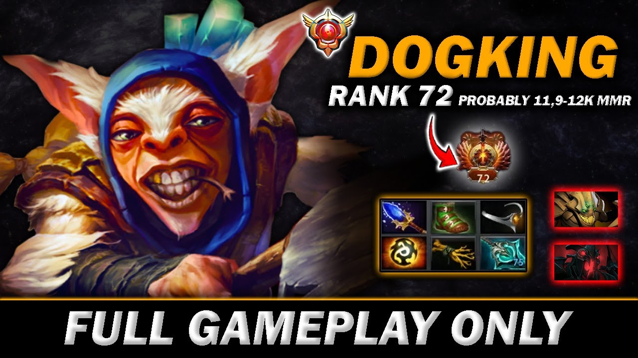 DOGKING RANK 72, Probably around 11,9-12K MMR! Dogking Meepo vs Sandking Mid- Meepo Gameplay#868