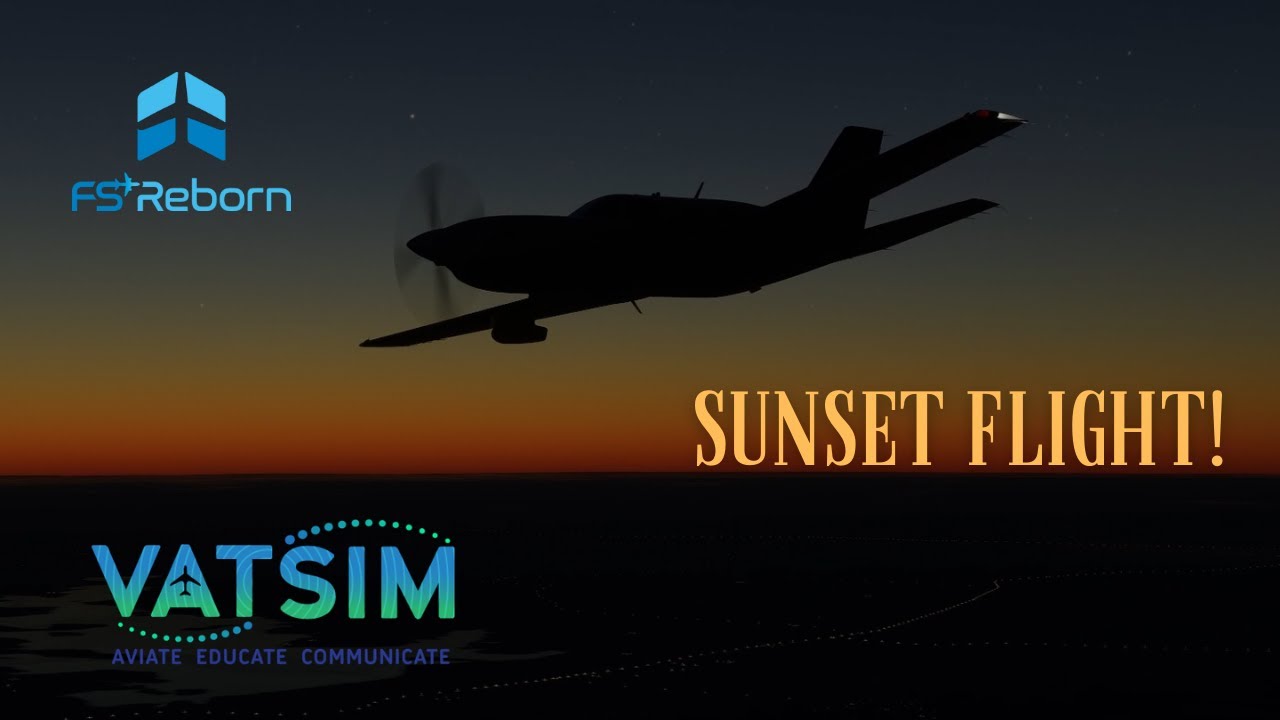 PA-46 Instructor Flies FSReborn FSR500 on VATSIM!