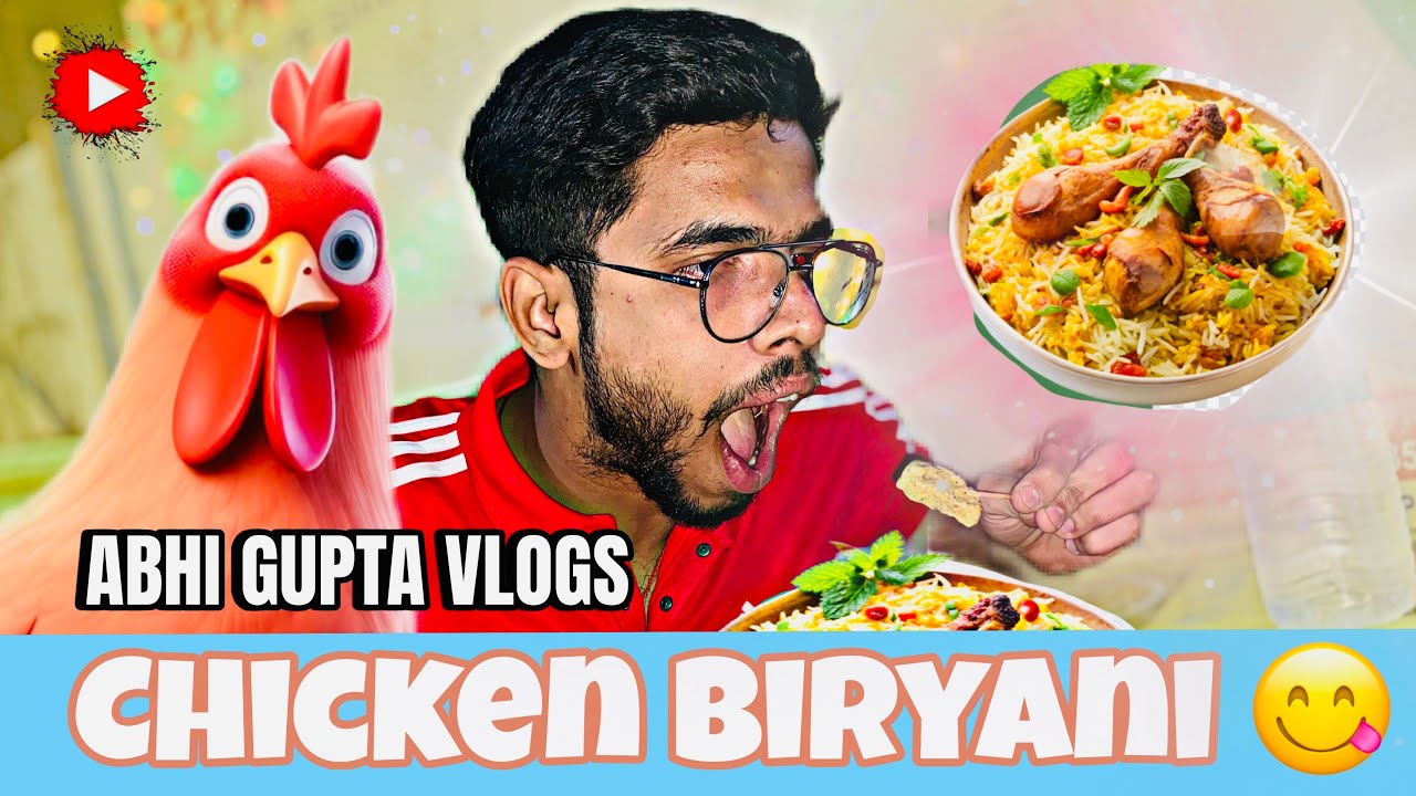 Dubey Ji Chicken Khate Huye Mile 😱 | Abhi Gupta Vlogs | #explore #chicken #foodvlog #youtube ￼