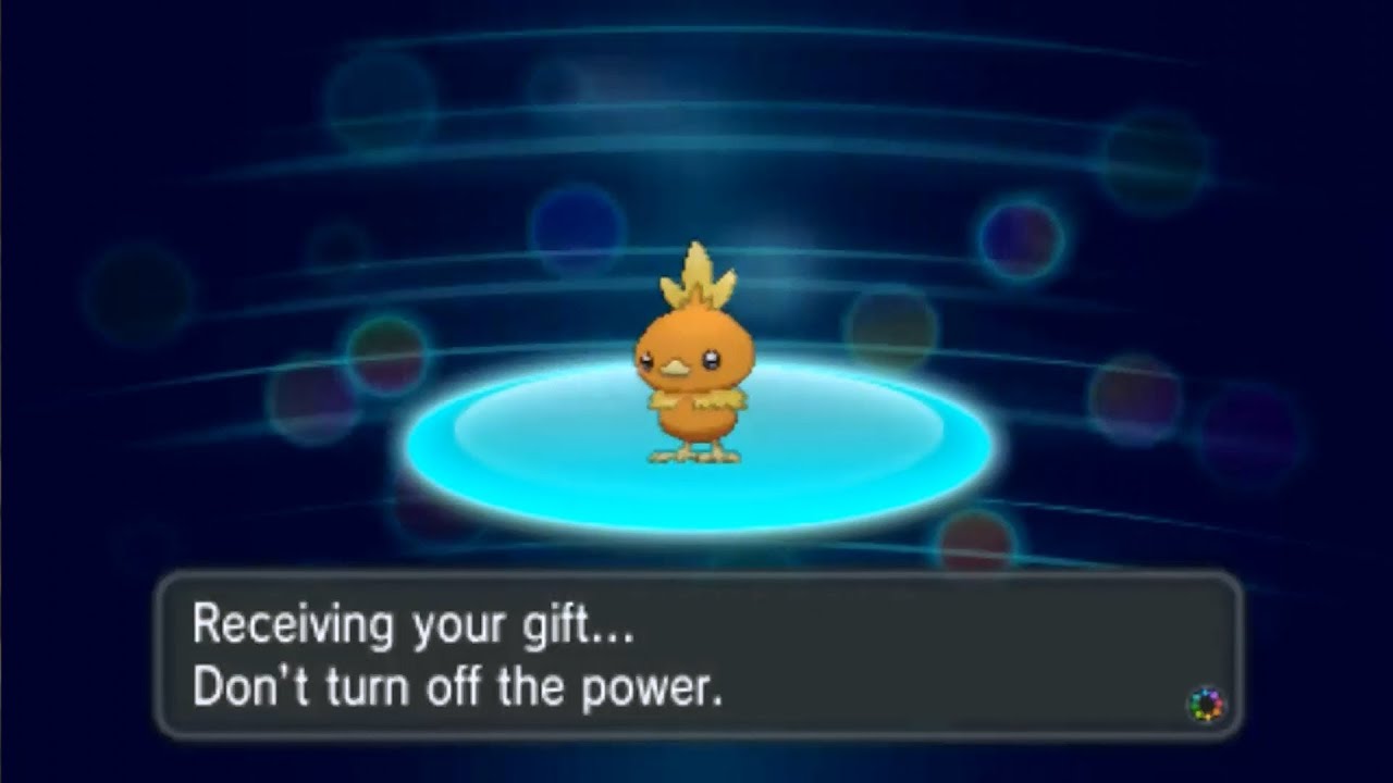 Pokemon X and Y Part 5 - How To Get Event Torchic