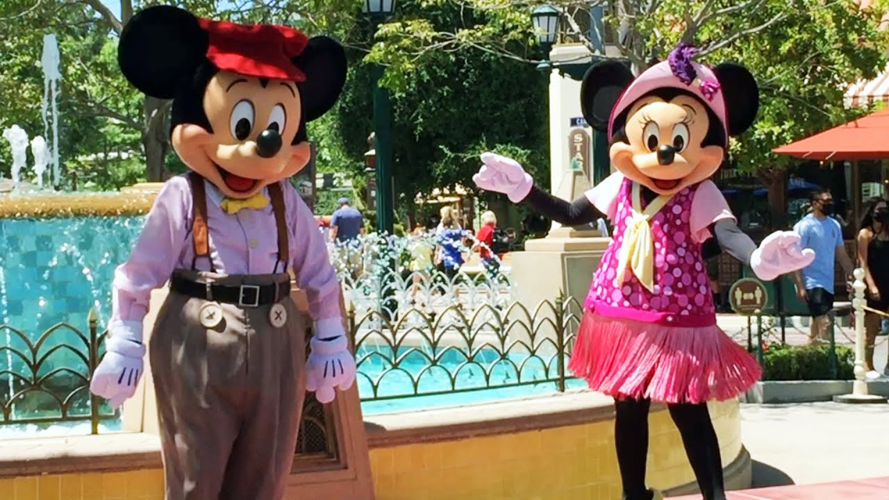 Disney California Adventure Reopening Day Highlights Incl. Characters - Disneyland Resort 4/30/2021