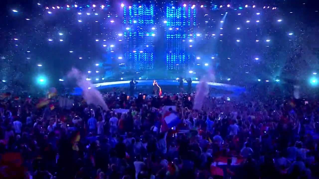 Lena - Satellite (Victory performance ESC 2010, after winning) (HD)