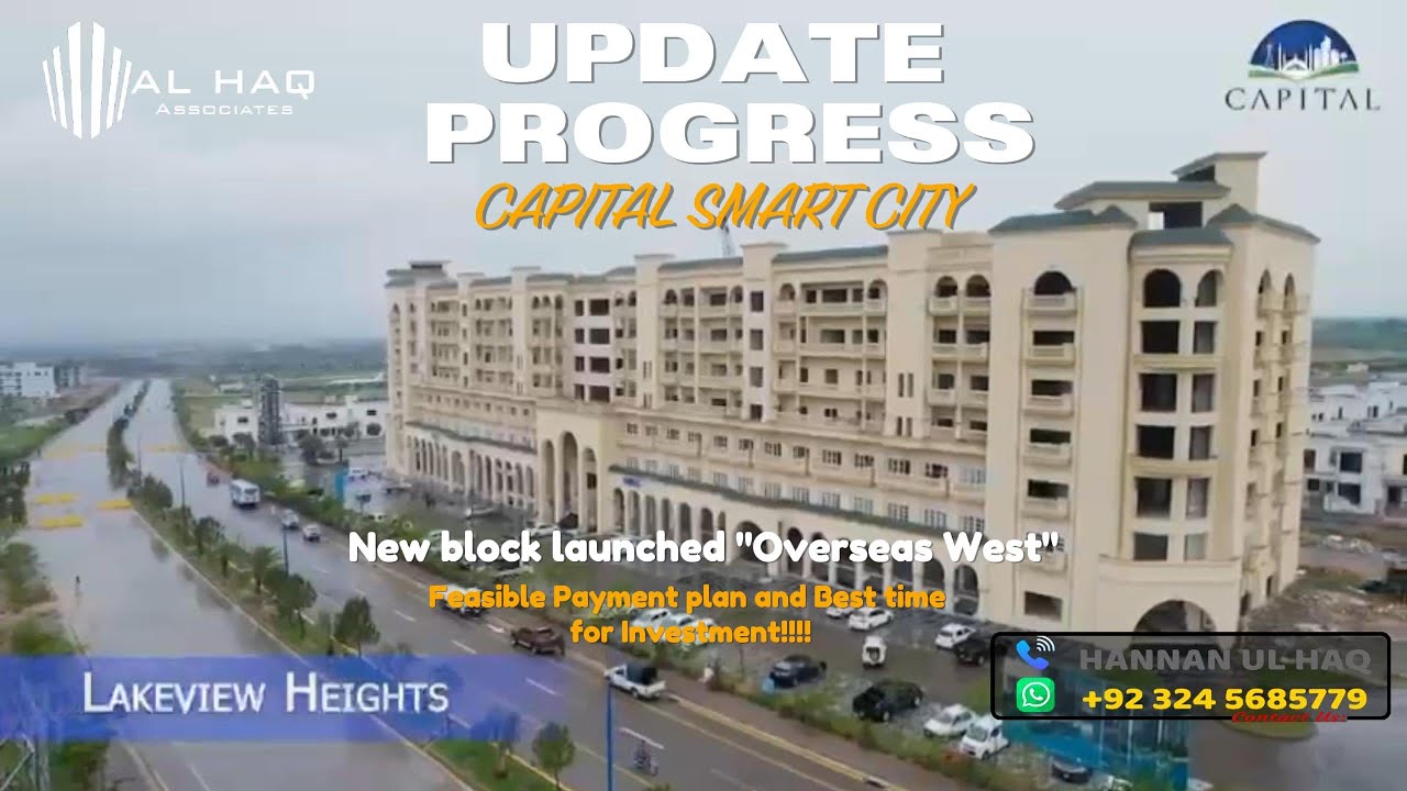 Capital Smart city progress Update I Overseas Block : Feasible Payment plan