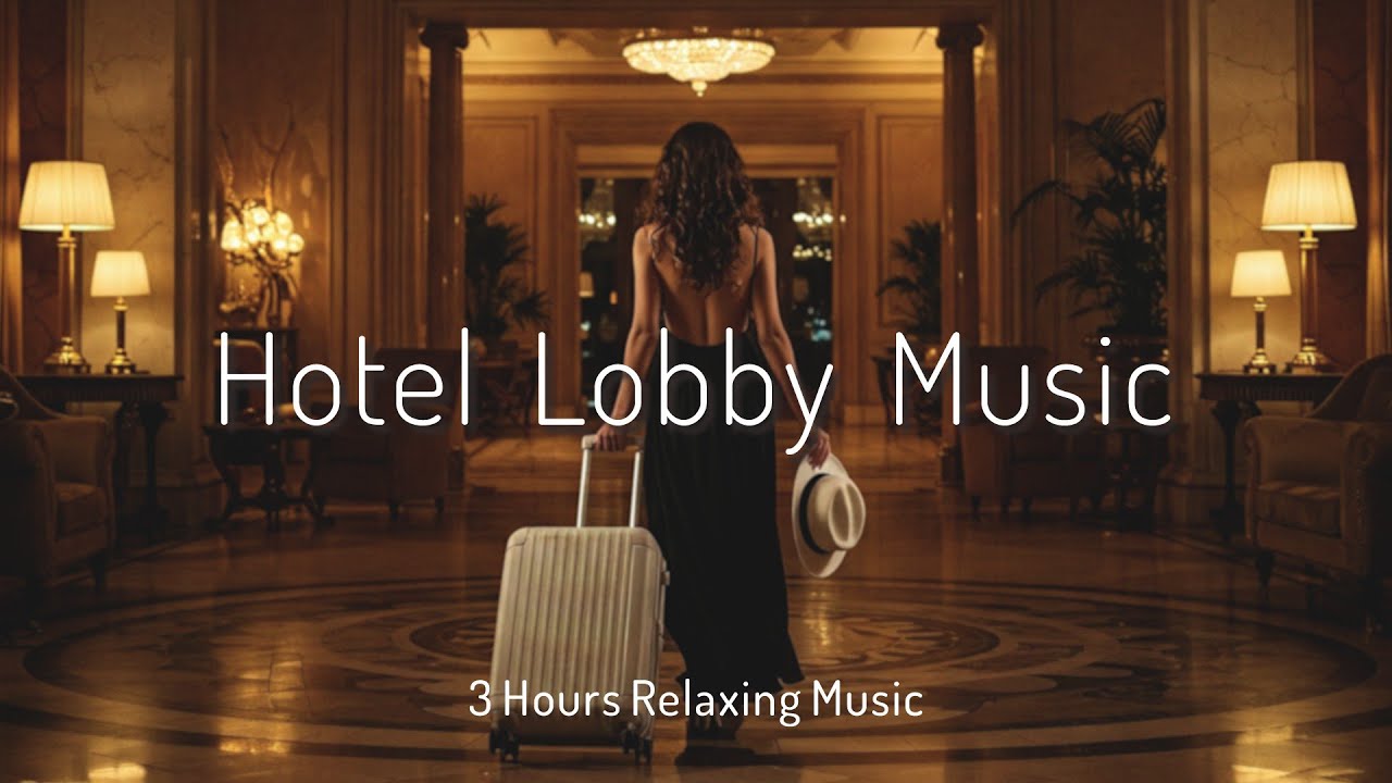 Beautiful Relaxing Music ▶️ 5-Star Hotel Lobby 🏩 Perfect for Studying, Casual Gathering with Friends
