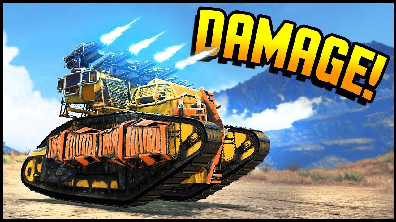 Crossout - THE DAMAGE IS REAL! I Like These (Crossout Gameplay)