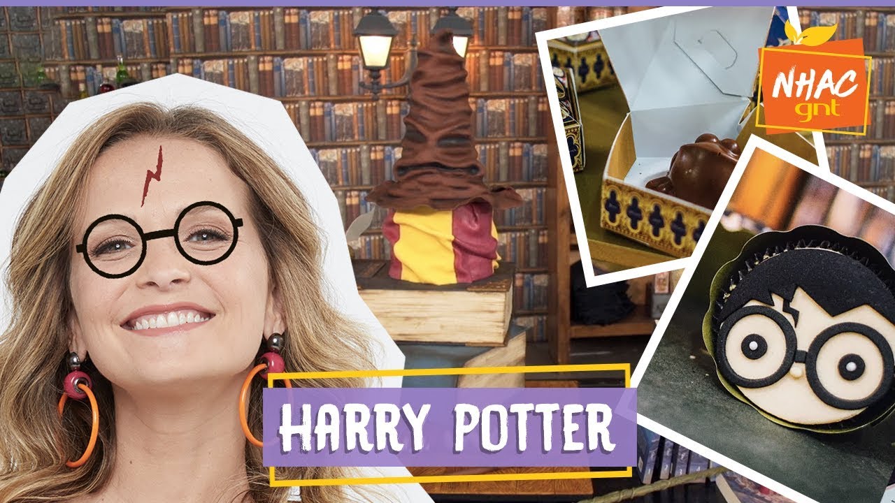 Festa do HARRY POTTER tem bolo de CERVEJA AMANTEIGADA e POMO DE OURO | Fazendo a Festa