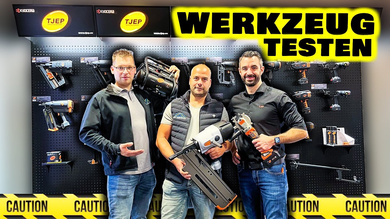 WERKZEUG TEST im PARADIES von TJEP 🧡 | Home Build Solution