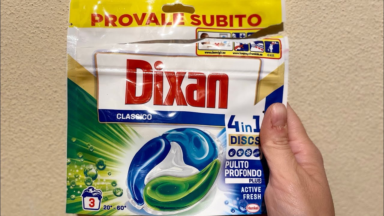 proviamo le Dixan Discs