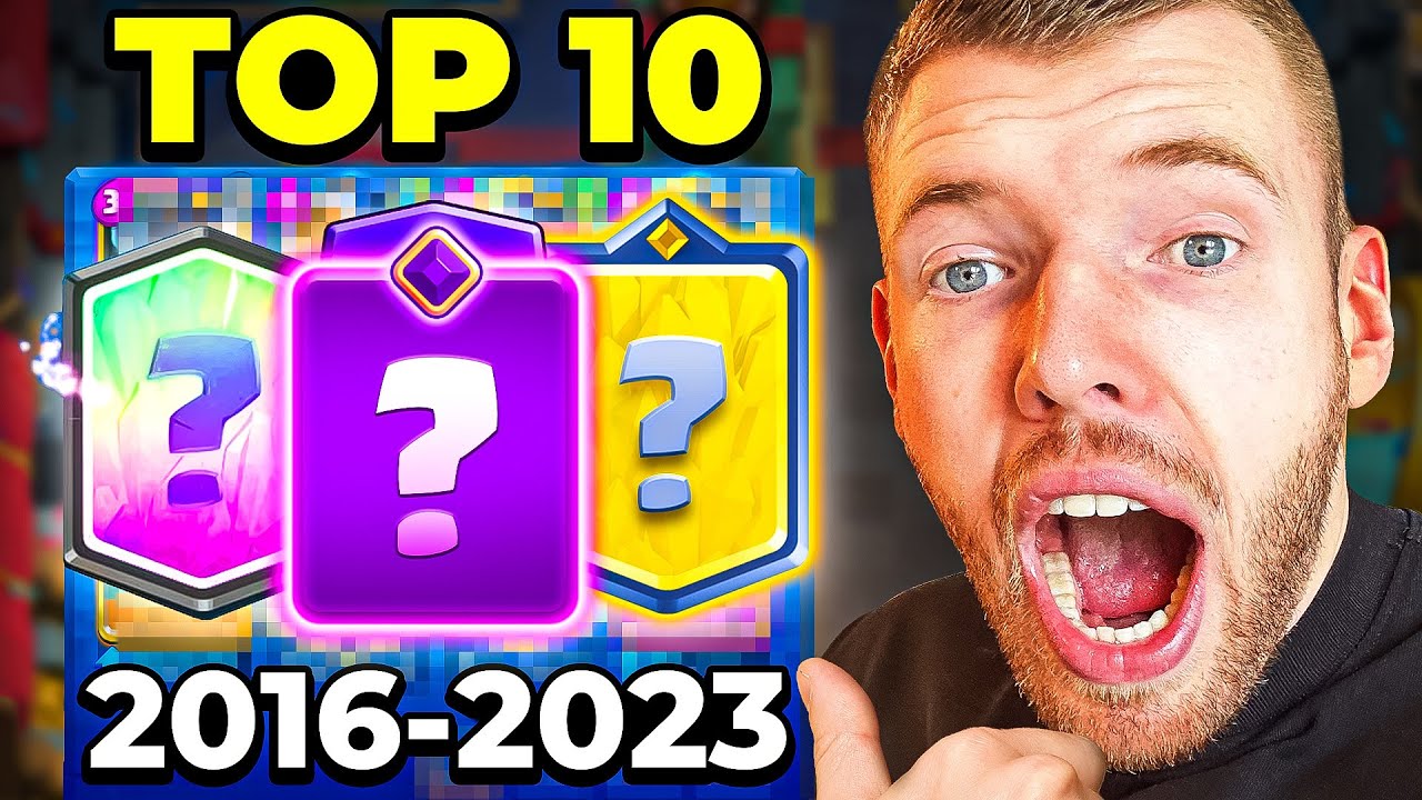 Die 10 größten OP Karten jemals in Clash Royale... (2016 - 2023)