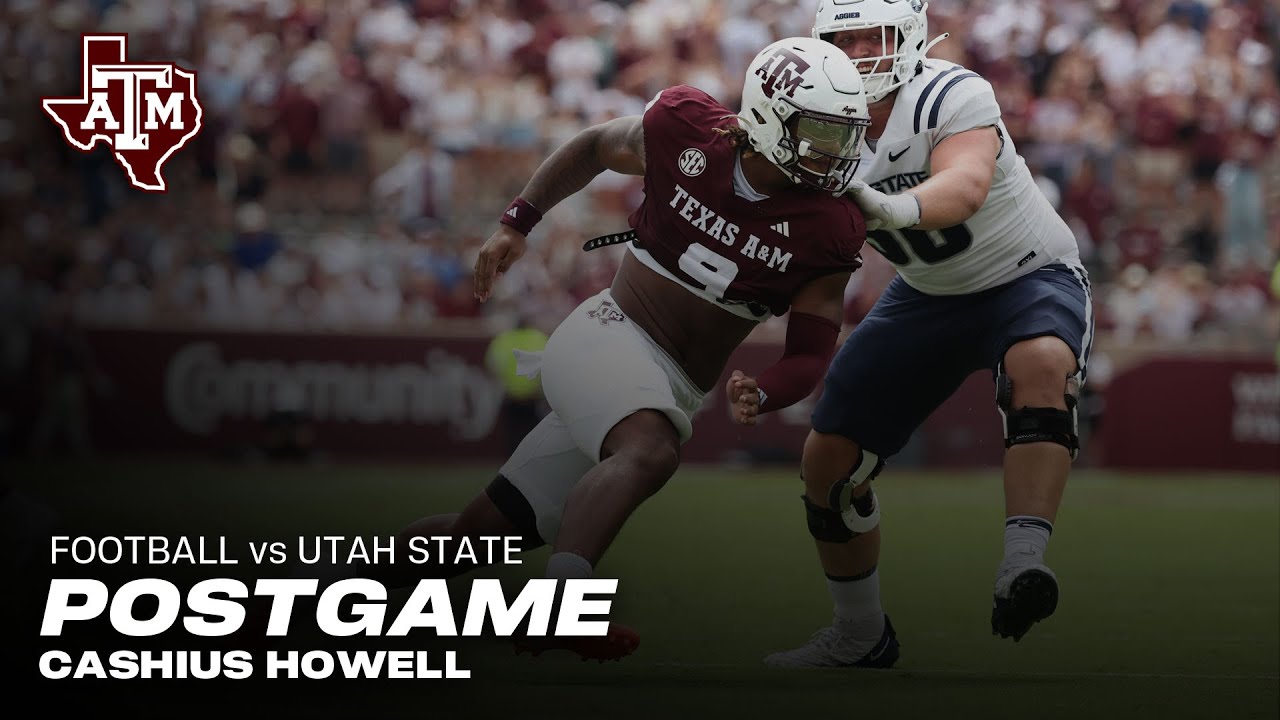Utah State Postgame: Cashius Howell