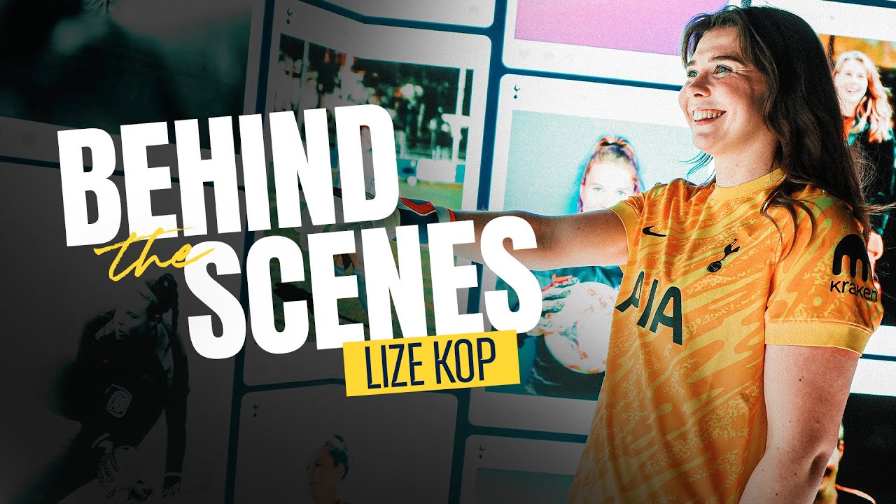 Behind The Scenes: Signing Goalkeeper Lize Kop 🎥 | Tottenham Hotspur Women