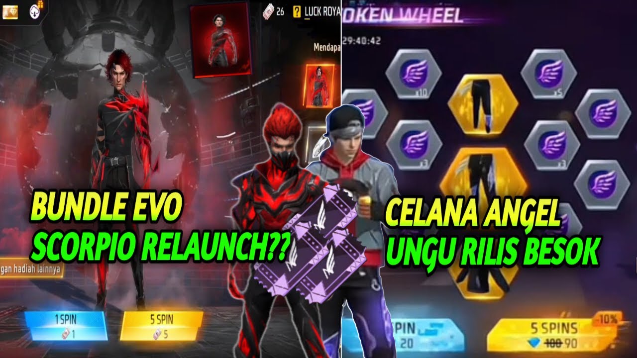 BOCORAN CELANA ANGEL UNGU, AKHIRNYA RILIS CELANA ANGEL UNGU, BUNDLE EVO SCORPIO RELAUNCH 