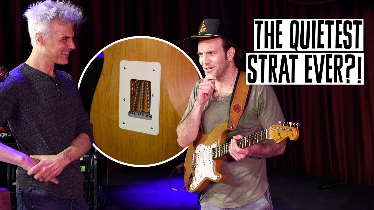 The Quietest Strat Ever?! The Ilitch Electronics Hum Canceling Backplate