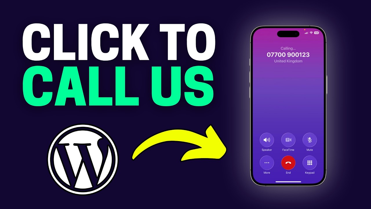 How To Add A Click To Call Button on WordPress &ndash; No Plugins