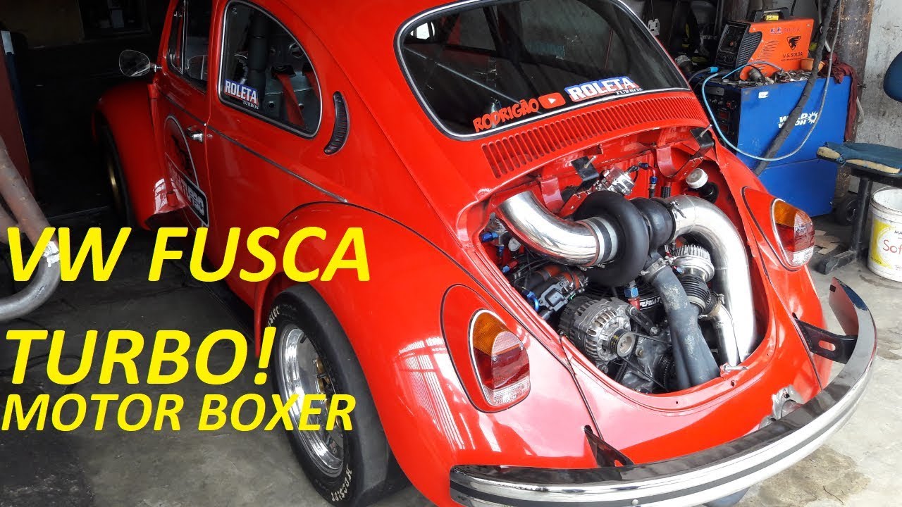 FUSCA 2.3 TURBO CANHÃO! ESSE DÁ PAU ATÉ EM FERRARI SE PARAR DO LADO!