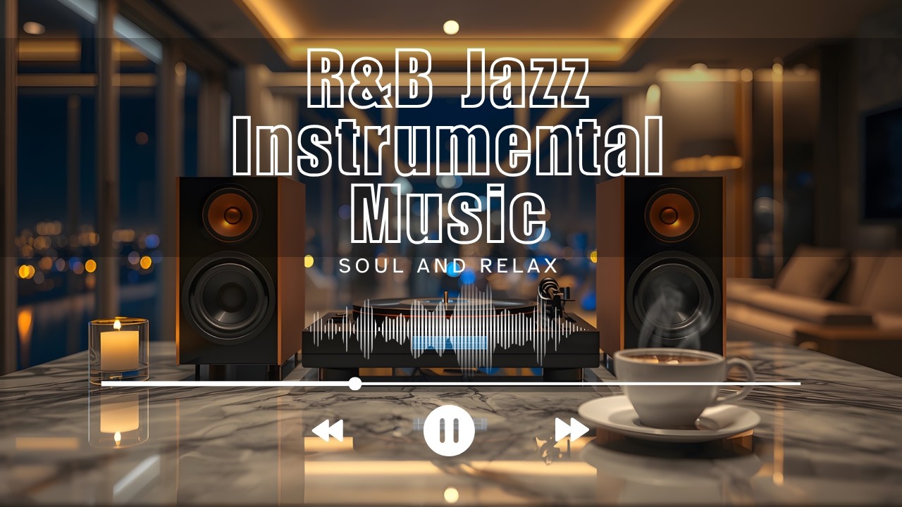 Smooth Jazz x Soulful R&B Beats for Cozy All-Day Listening & Relaxation Flow