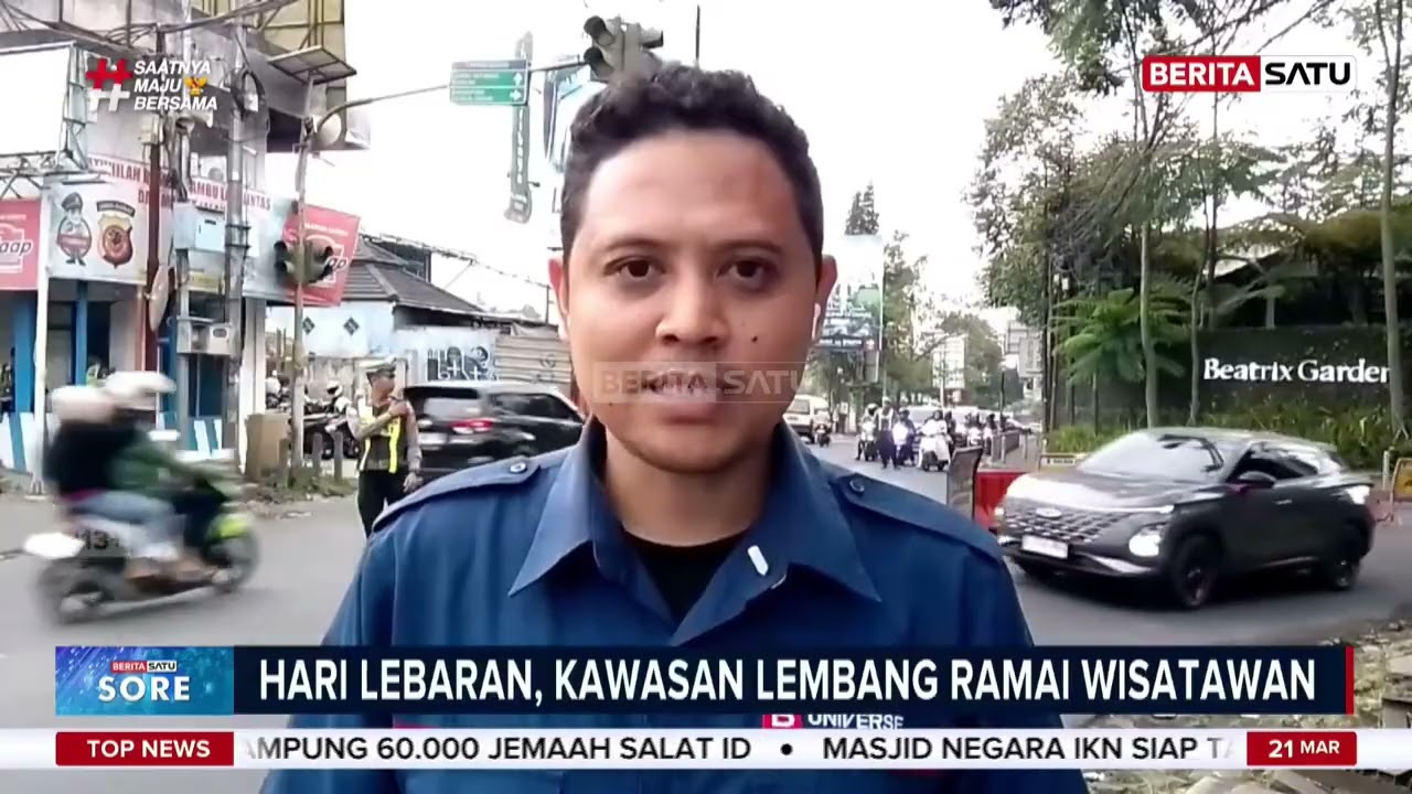Pantai Ancol dan Lembang Diserbu Warga di Hari Lebaran #beritasatu