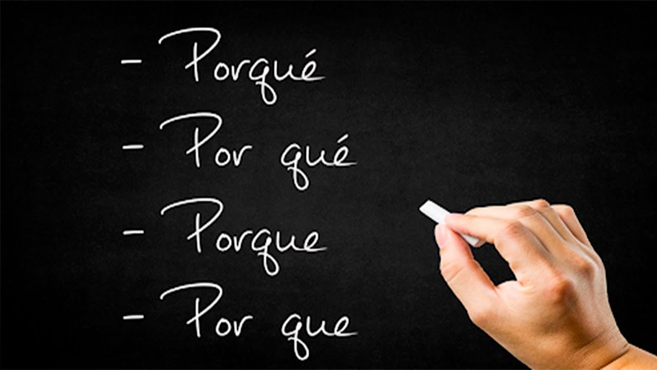 Diferencias y usos del porque porqué por qué por que | APRENDE FÁCIL