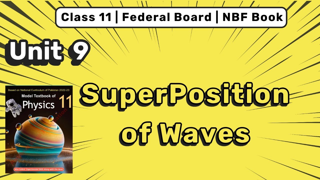 Superposition of Waves | Unit 9: Waves | Class 11 Physics | FBISE | NBF Book
