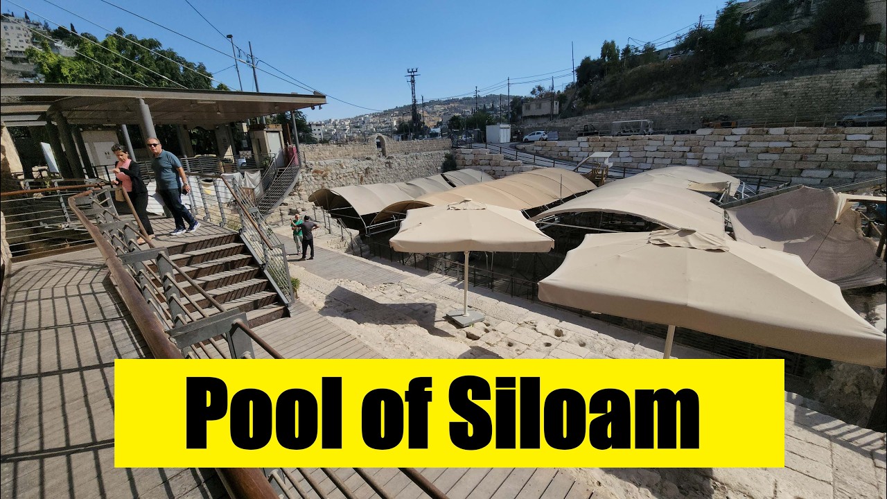 A Surprising Japanese Perspective at the Pool of Siloam in the Heart of Ancient Jerusalem 平和の家