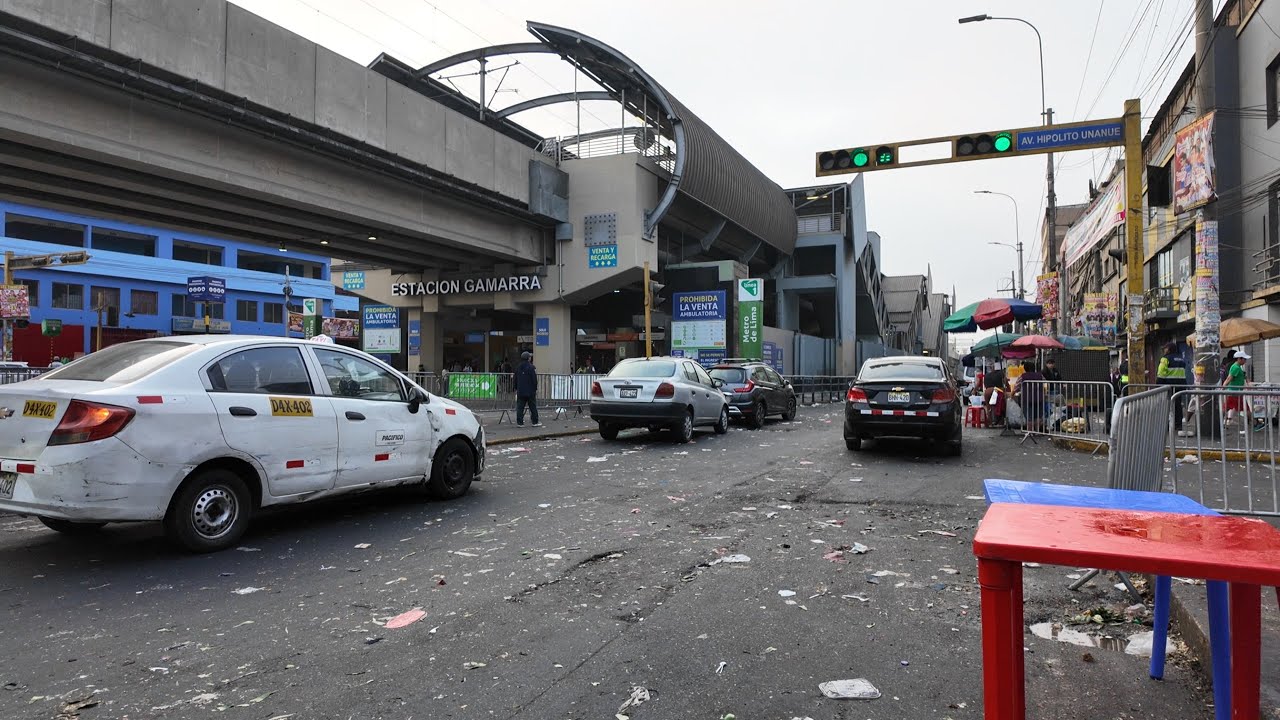 Estación 28 de JULIO, CONEXIÓN de la LÍNEA 2 con la LÍNEA 1 del METRO de LIMA