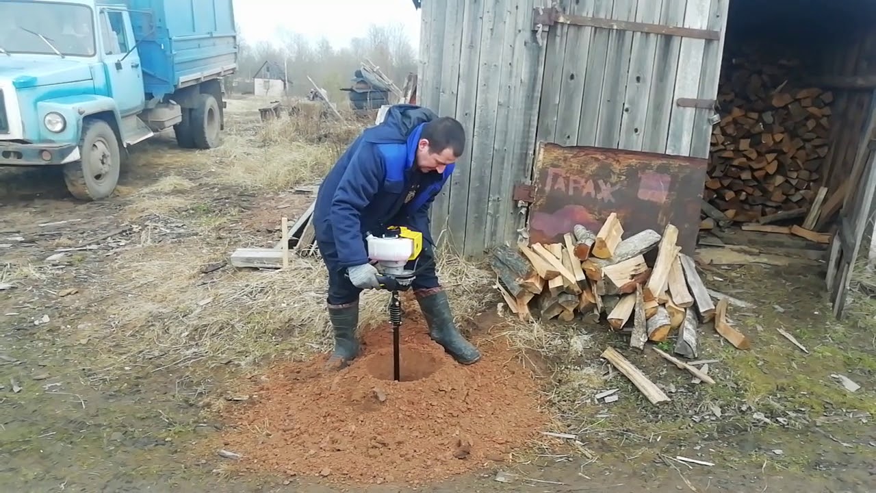 Бур бензо