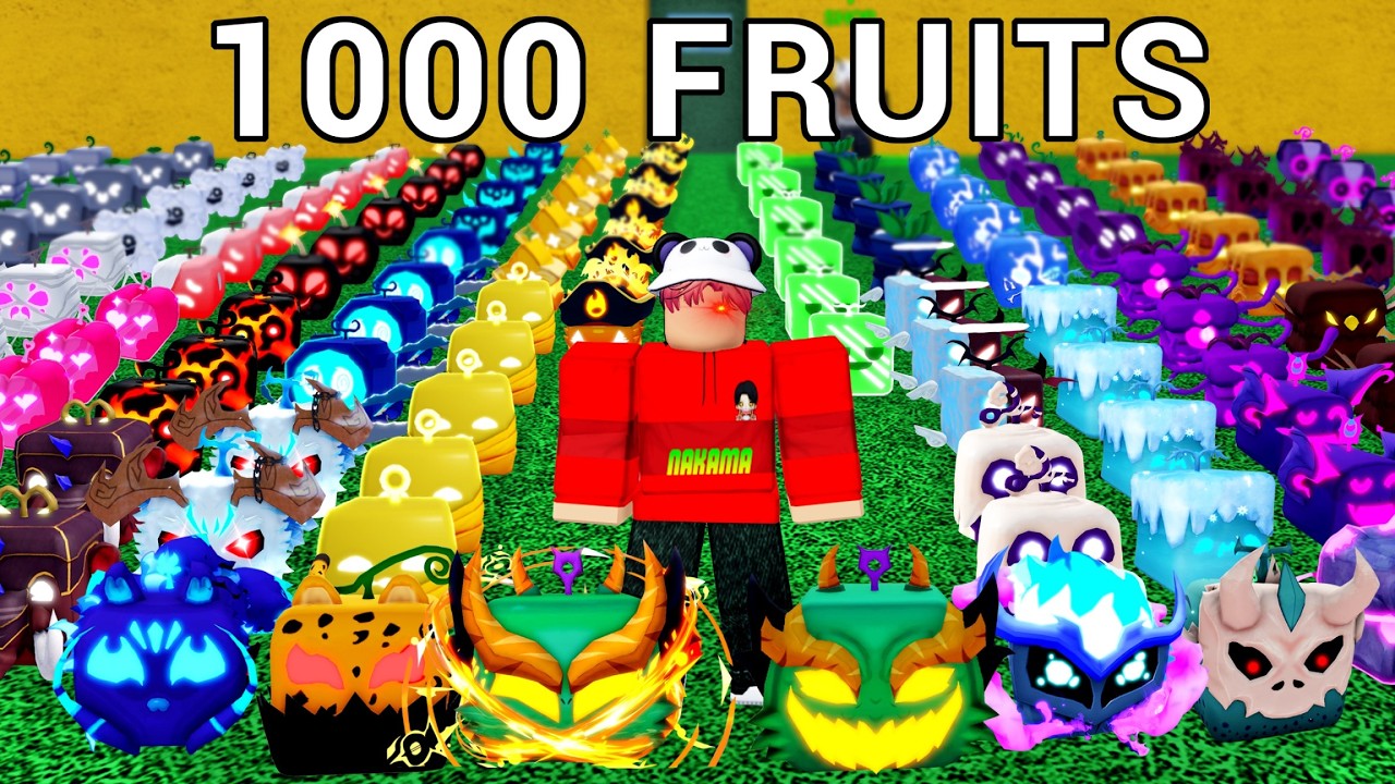 Buying 1000 Blox Fruits To Get Every Mythical Fruit