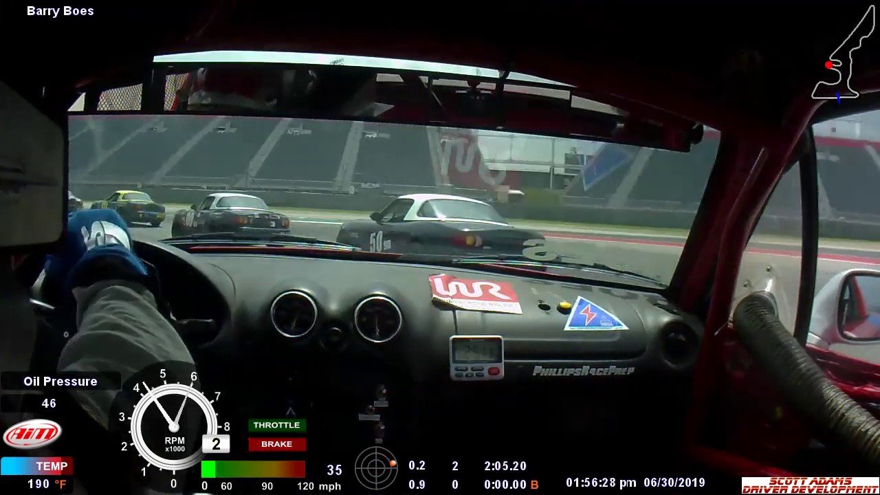 6/29/2019 SCCA Majors CoTA Sunday SM/Spec Miata race