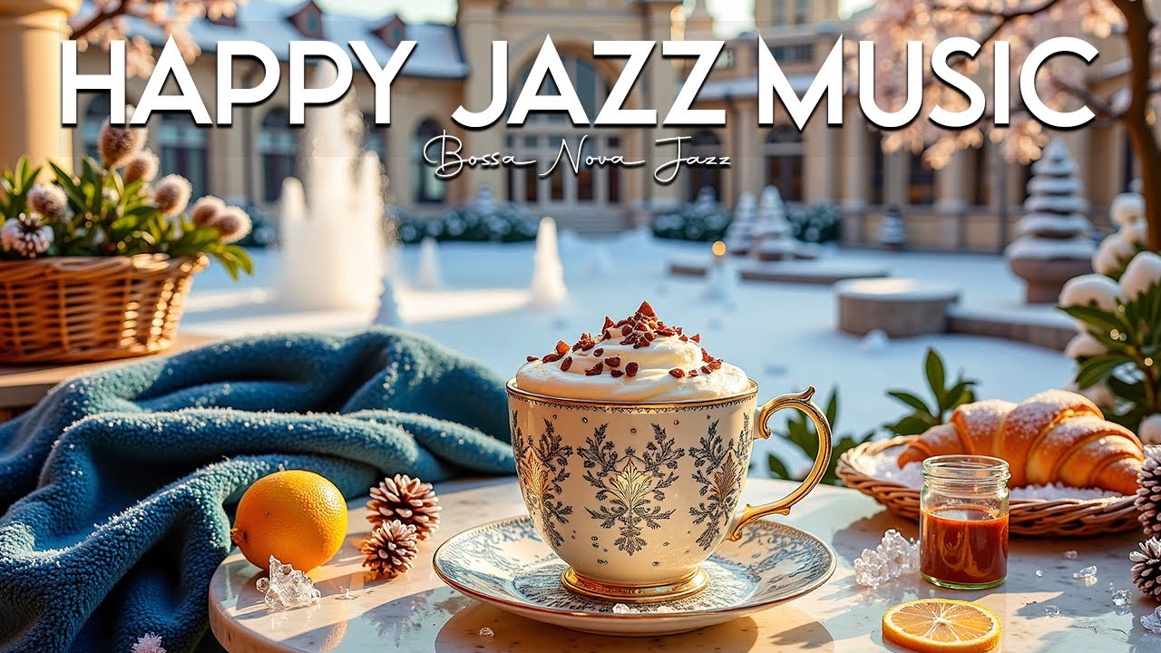 Morning Happy Jazz ☀️ Cheerful Bossa Nova for Studying, Working, and Good Moods