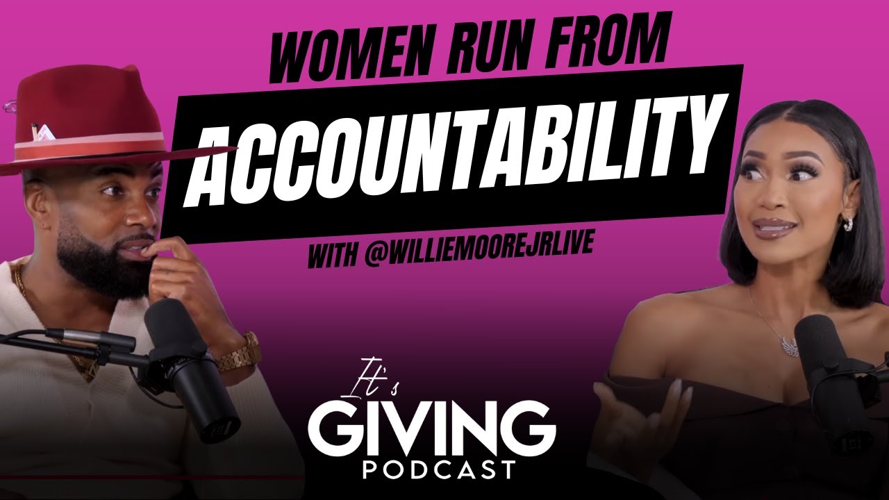 Women RUN from accountability? With @Williemoorejrlive