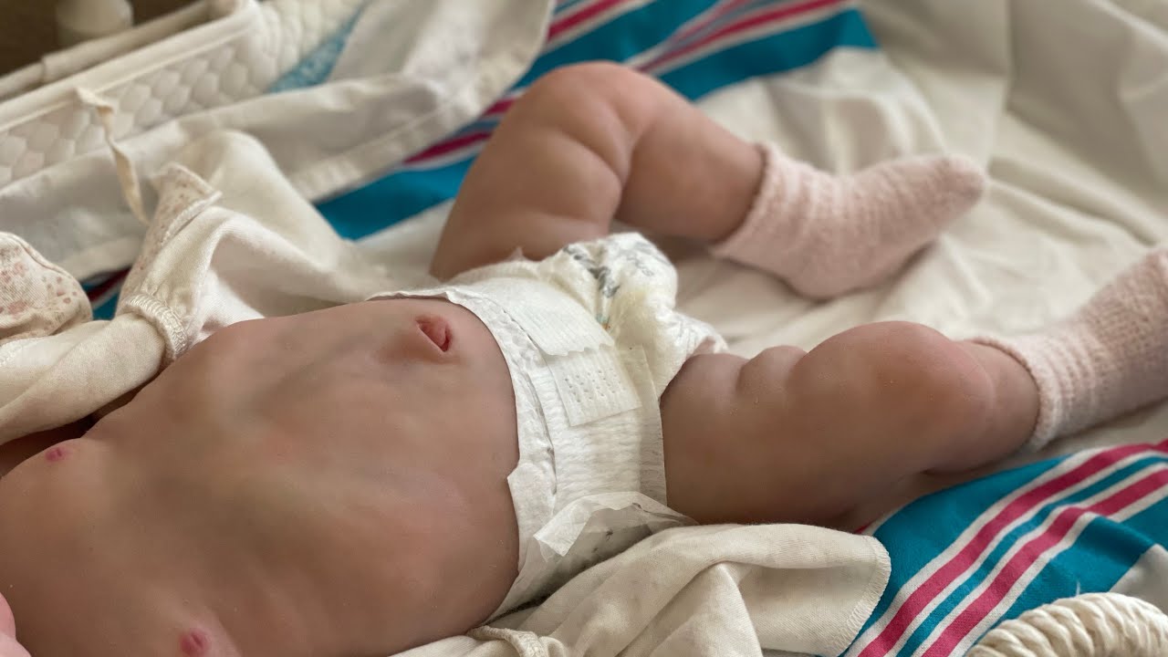 Silicone Reborn Baby Box Opening