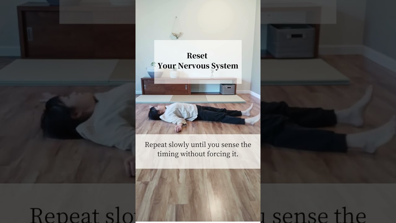 Reset Your Nervous System: Feldenkrais Rolling to Sitting with Suppleness