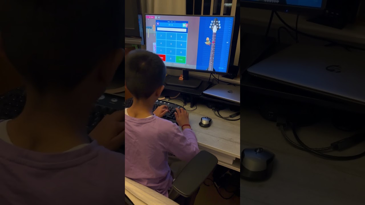 First Attempt to Beat My Record in TTRS- Times Table Rockstars