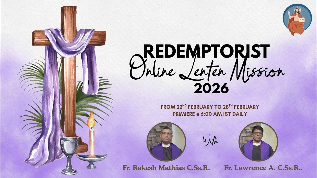 Mary, Our Mother of Perpetual Help| Redemptorist Online Lenten Mission | 2026 | Day 7 - Fr Lawrence