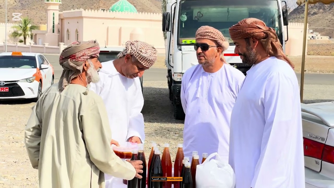 هبطة جبال وادي حيبي بولاية صحار