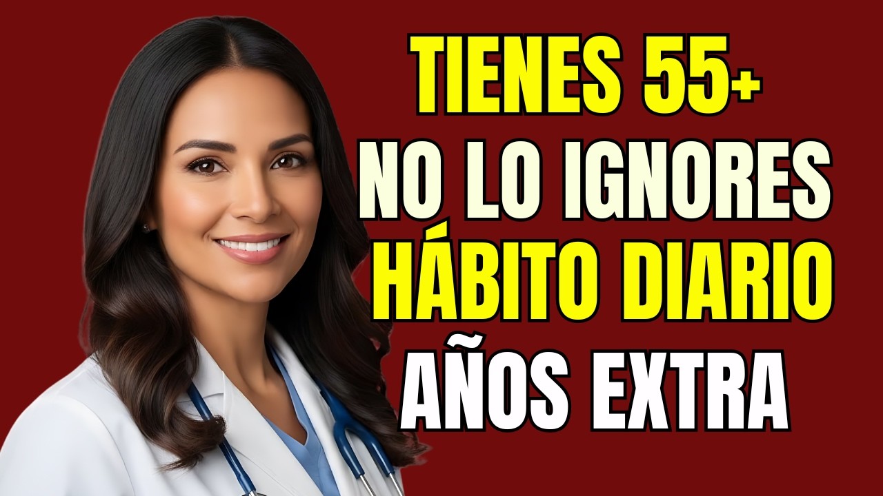 ¿Más de 55? Este hábito podría añadirte años de vida.