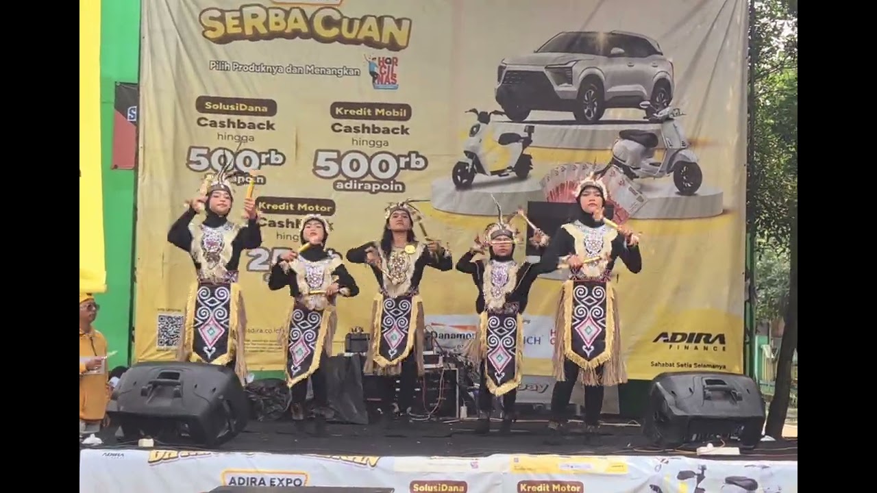 Lomba Tari Kreasi di Stadion Mini Mustika Jaya Bekasi Timur 