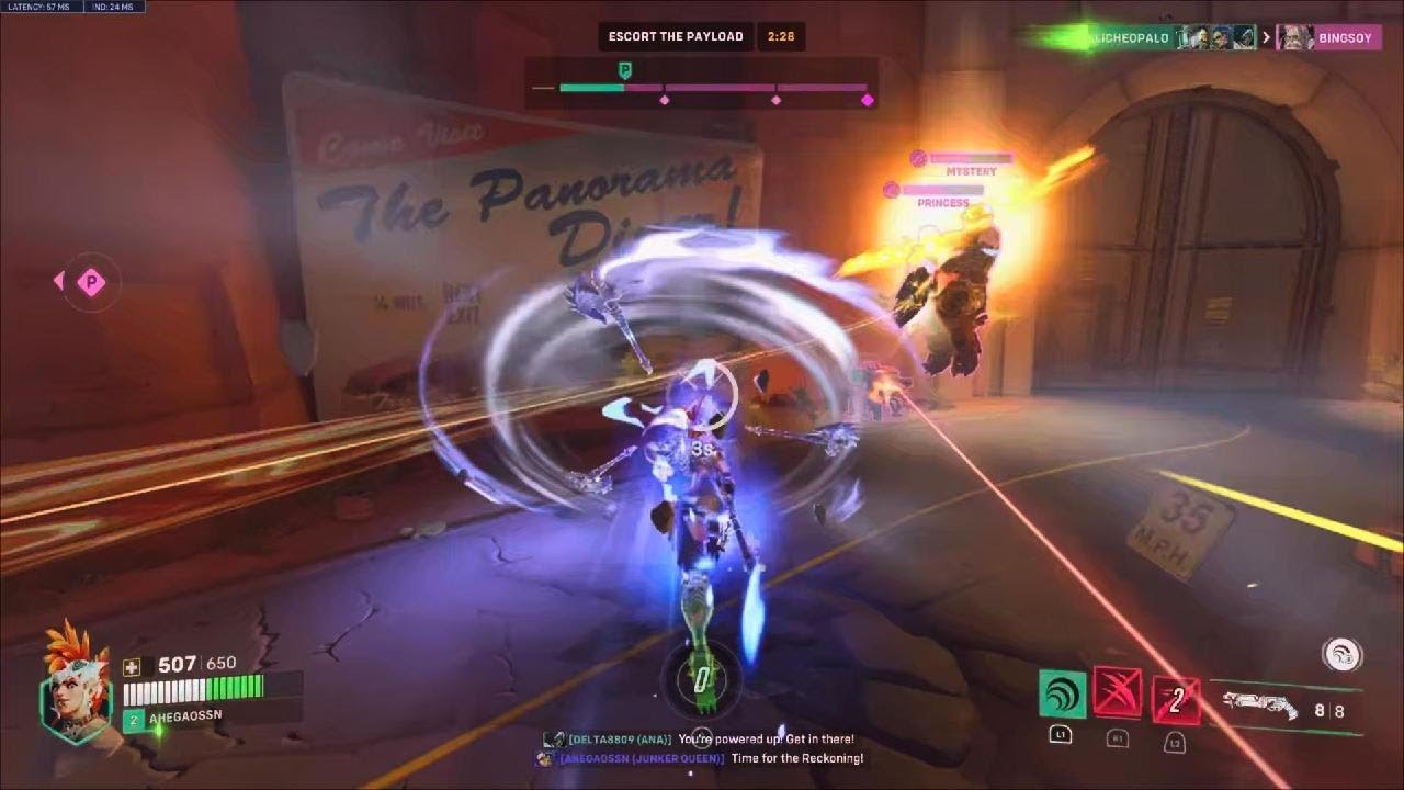 OW2 [Escort] Long and winding charge