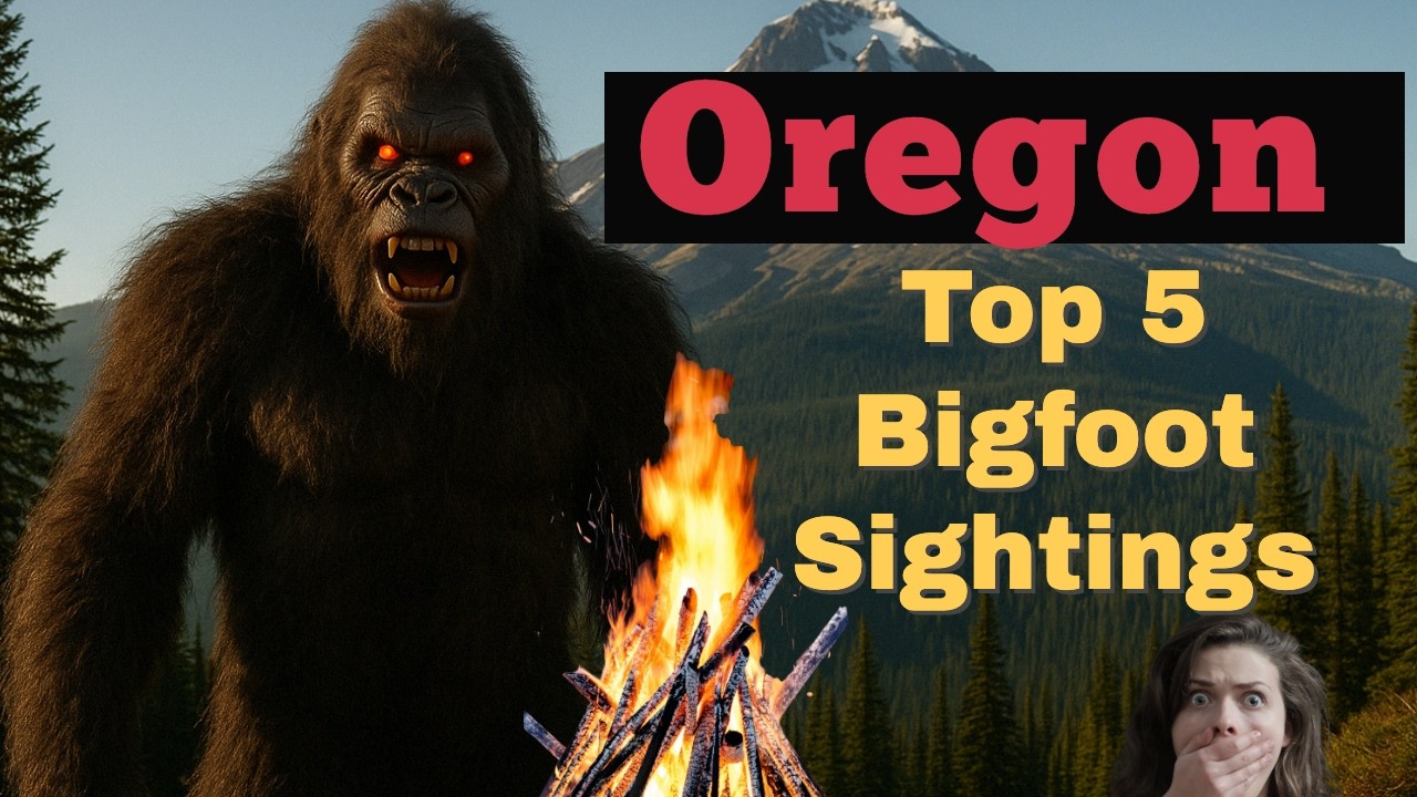 Oregon Top 5 Bigfoot Sightings! U.S. National Hotspot Creeps Campers, Hikers and Outdoor Enthusiasts
