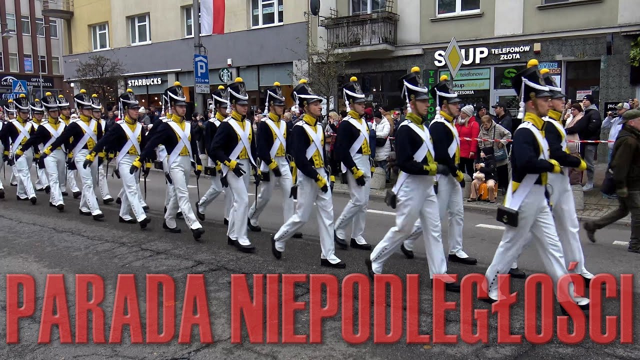 Gdynia Parada Niepodległości 11 Listopada 2025 | Salut Armatni