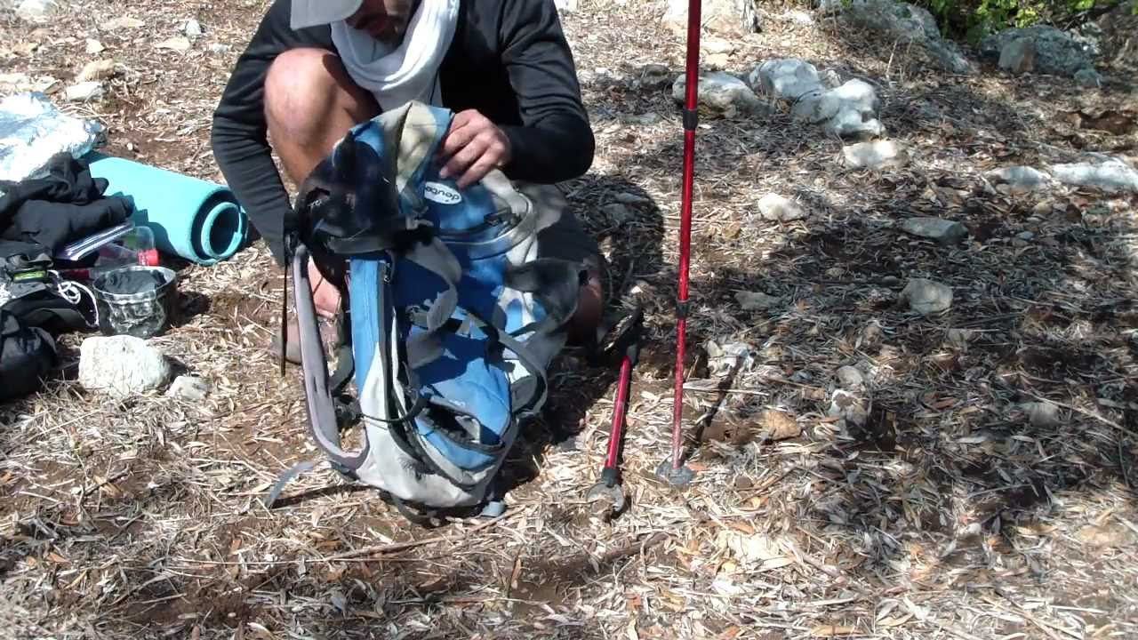 ציוד טיולים מינימלי