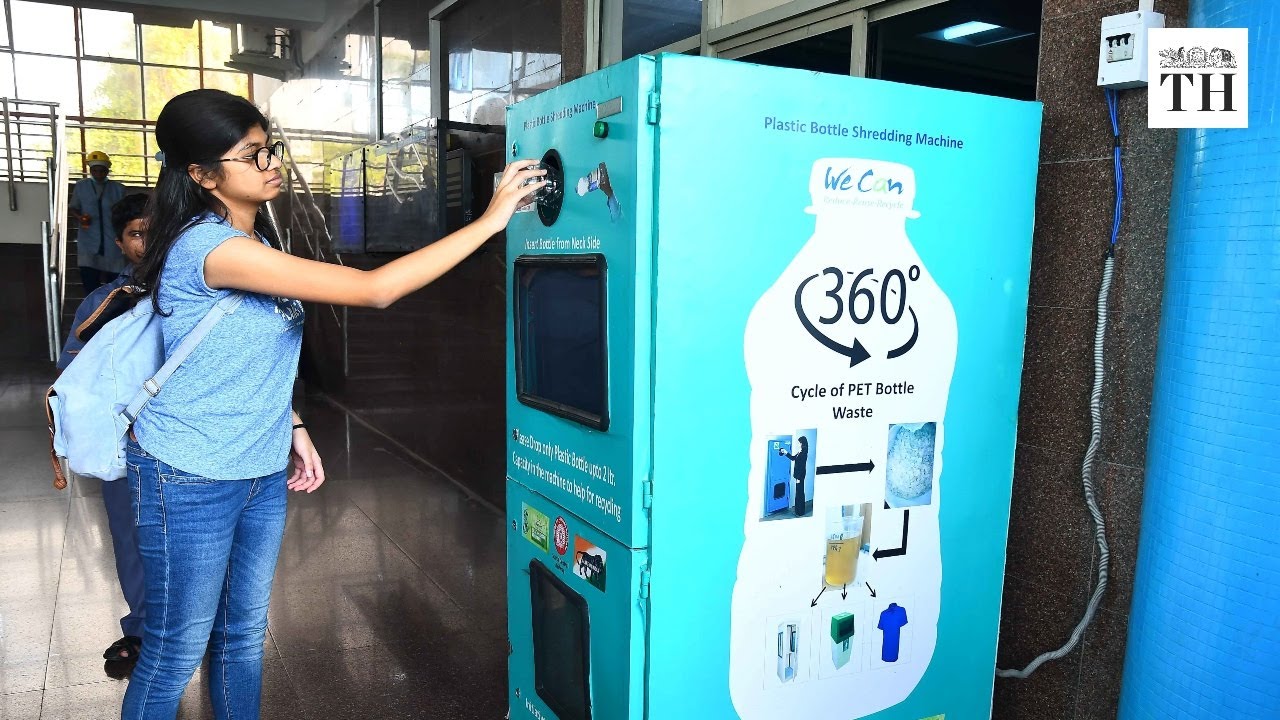 Plastic bottle shredders installed at Secunderabad railway station